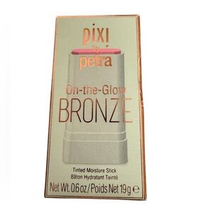 NEW Pixi On-the-Glow Bronze Tinted Moisture Stick Hydrating Cheek & Lip Bronzer